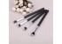 Generic Eyeshadow Blending Pencil Brush, Set Of 4, Black  (Pack of 4)